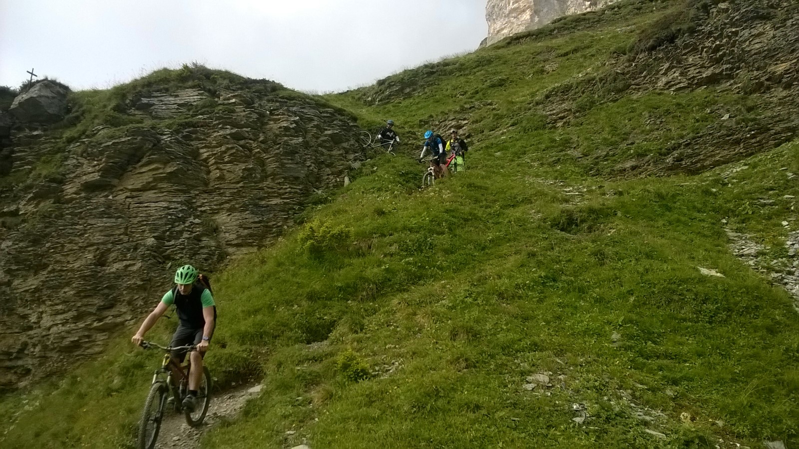 Sortie bikingspots du 23 Aout à la Plaine Morte
