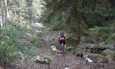 La variante technique depuis le point 1338