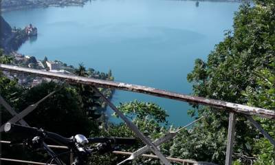 Vue depuis l´arrivée du Funi à Glion